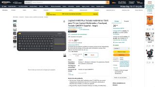 Logitech K400 Plus por 26,44€
