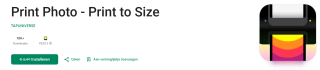 Print Photo - Print to Size voor Android gratis