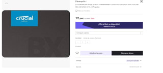 Disco Duro Crucial BX500 240 GB 2,5" por 9.74€