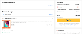 Lenovo Xiaoxin Pad Pro 8GB+128GB Por 219€