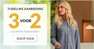 3 halen 2 betalen op geselecteerde lentestijlen bij Bon'A Parte