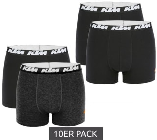 10-pack KTM heren boxershorts voor €32,54 bij Outlet 46