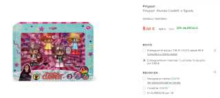 Pinypon. Mundo Clodett 4 figuras por 8.48€