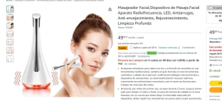 Masajeador Facial Radiofrecuencia Rejuvenecimiento por 14.95€