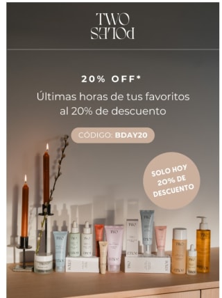 -20% de descuento en Two poles