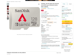 Tarjeta SanDisk 128 GB de memoria microSDXC por 17,99€