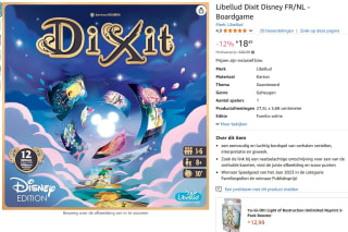 Libellud - Dixit Disney – Creatief Bordspel voor €18,49 bij Amazon