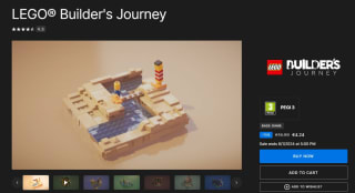 LEGO Builder's Journey voor €4,24 bij Epic Games