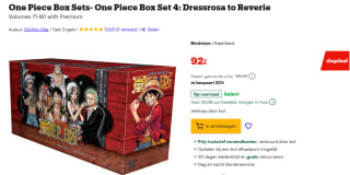 One Piece Box Set 4: Dressrosa to Reverie voor €92 bij Bol