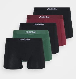 Pack de 5 Jacoranic Trunks Jack & Jones Culotte por 15,46€