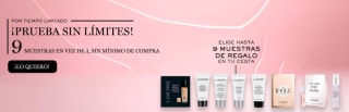 9 muestras gratis en cada pedido sin mínimo de compra