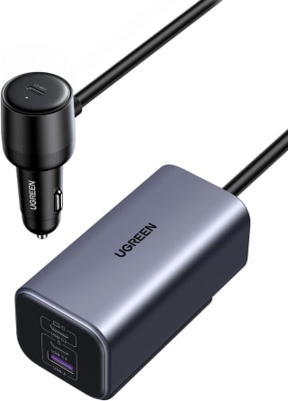 UGREENUSB C 4-poorts sigarettenaanstekerverdeler voor €29,99 bij Amazon