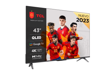 TV QLED TCL 43C649 43" 4K HDR Pro Game Master por 313€