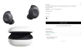 Auriculares True Wireless Samsung Galaxy Buds FE con cancelación activa de ruido por 59€