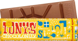 275x Tony's Chocolonely chocoladeletters en 20 chocoladerepen voor €764 bij Bol
