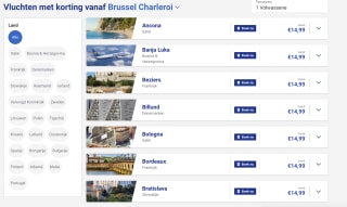 Ryanair Flash Sale - Vliegtickets vanaf €14,99