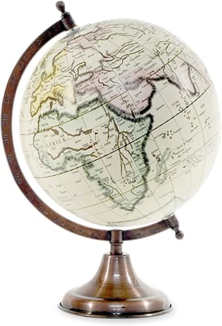 Art Deco Home - Globo Terraqueo Peana 20 cm por 19,98€