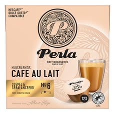 Gratis pak Perla koffie