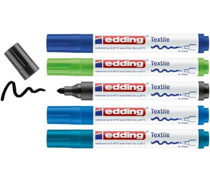 5 Unidades marcador Rdding 4500 textil punta redonda 2-3mm por 12,12€