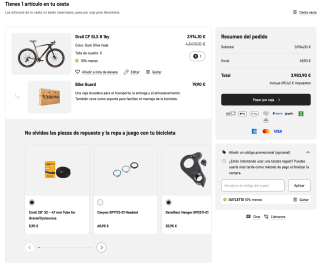 Código 10% Descuento extra Bicicletas y accesorios en Canyon Outlet