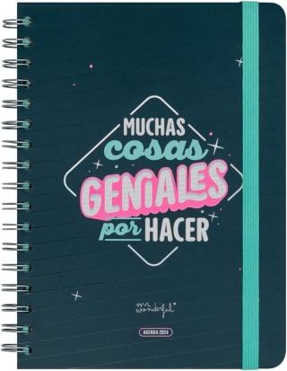 Mr.Wonderful Agenda Wonder 2024 Semanal, Muchas cosas geniales por hacer por 8,97€