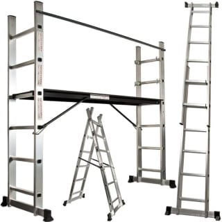 Andamio de aluminio 2x6 convertible por 86,90€