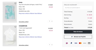 20% extra korting op de sale tot 66% voor members bij Peek & Cloppenburg