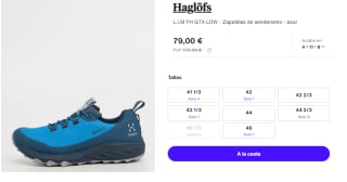 Zapatillas de Trekking Haglöfs L.I.M FH GTX por 79€