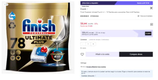 78 Pastillas Finish Powerball Ultimate Plus All in por 11,89€