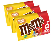 5 sachets de bonbons chocolat au lait et cacahuètes à 2,25€