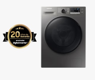 Lavasecadora 11 kg Carga Frontal Digital Inverter Acero Inoxidable