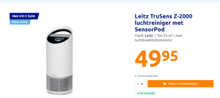 Leitz TruSens Z-2000 Luchtreiniger met SensorPod voor €49,95 bij de Action