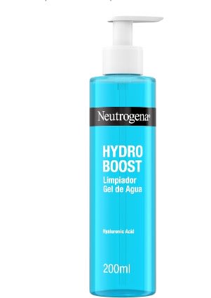 Gel de Agua Limpiador Neutrogena Hydo Boost Facial con Ácido Hialurónico 200ml por solo 4,88€