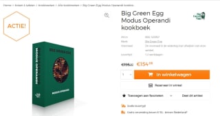 MODUS OPERANDI kookboek Big Green Egg voor €154,05 bij Geelswoonwarenhuis
