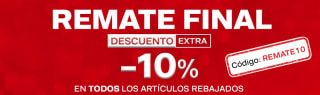 10% Dto extra en todos los artículos rebajados