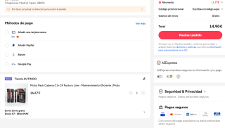 Motul Pack Cadena C1+C4 Factory Line por solo 14,90€