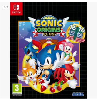 Juego Nintendo Switch Sonic Origins Plus por 16.36€