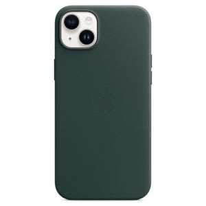 Apple Leren Back Cover met MagSafe voor Apple iPhone 14 Plus - Groen voor €24,49 dmv code bij Smartphonehoesjes