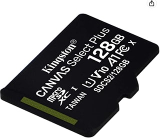 Carte Micro SDXC Kingston Canvas Select Plus à 8,59€