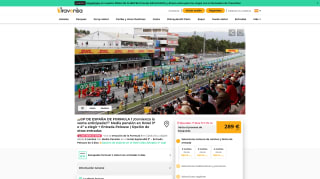 Escapada Formula 1 Hotel con entradas por 289€