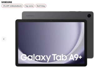 Tablet Samsung Galaxy Tab A9+ Wifi 128GB 8GB RAM Gris 11" WQXGA Qualcomm Android 13 por solo 170€