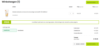 5% extra kassakorting op natuurlijke zonbescherming bij Vitatheek