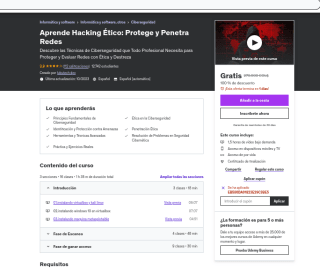 Aprende Hacking Ético: Protege y Penetra Redes Gratis con Udemy