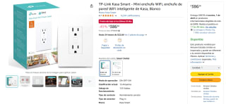 TP-Link Kasa Smart Mini enchufe WiFi $386 | Descuento Amazon
