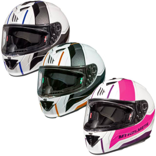 Casco de Moto MT Rapide Duel + Pantalla Ahumada por 69€