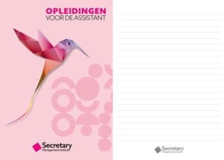 Gratis A5 notebook van Secretary Management Institute