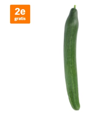 1+1 gratis op komkommers bij de AH