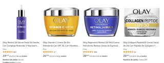 2x1 en cremas faciales Olay en Amazon