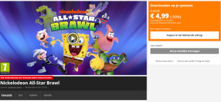 Nickelodeon All-Star Brawl voor €4,99 in de Nintendo eShop