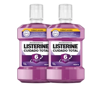 Listerine 6 Beneficios en 1 cuidado Total 2 Litros por 8,69€
